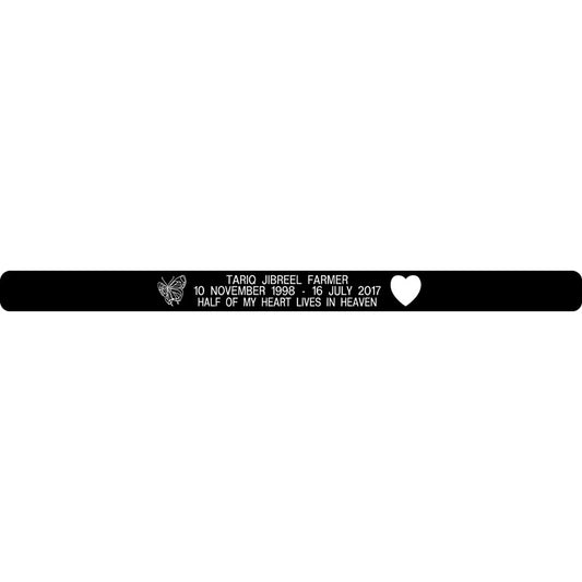 Tariq Jibreel Farmer Memorial Bracelet 5/8"