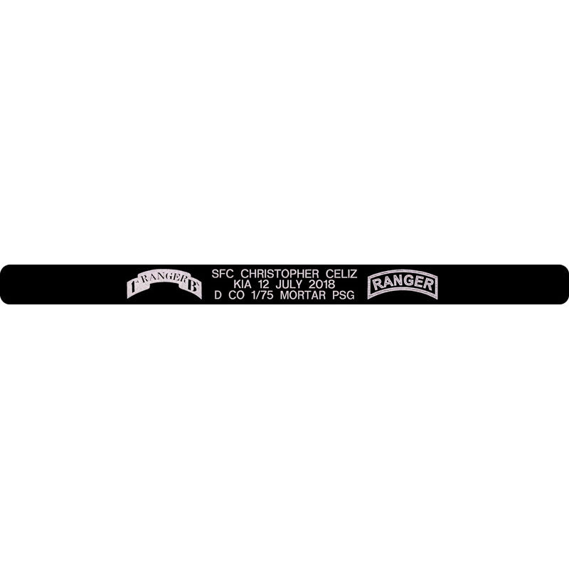 SFC Christopher Celiz Memorial Bracelet Style 2