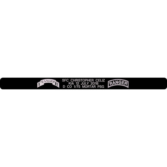SFC Christopher Celiz Memorial Bracelet Style 2