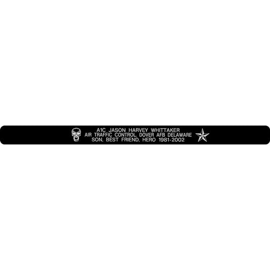 A1C Jason Harvey Whittaker Memorial Bracelet