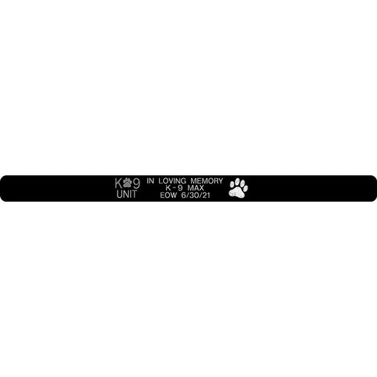 K9 Max Memorial Bracelet