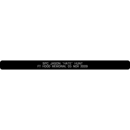 SPC Jason Hunt Memorial Bracelet