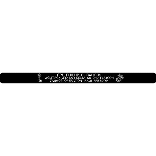 CPL Phillip E Baucus Memorial Bracelet