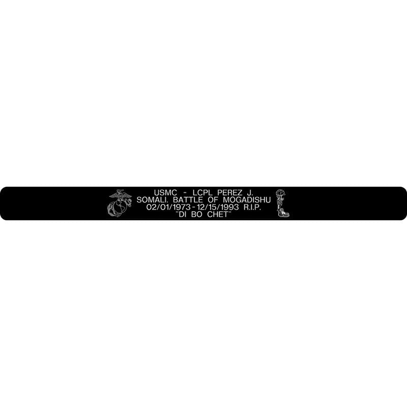 LCpl Perez J. USMC Memorial Bracelet 5/8"