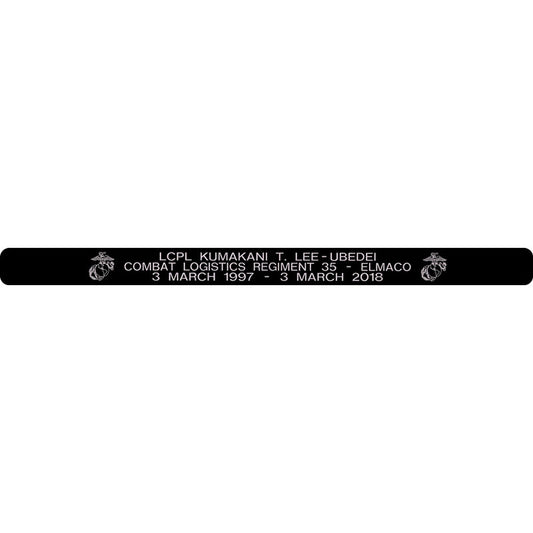 LCpl Kumakani T. Lee-Ubedei Memorial Bracelet