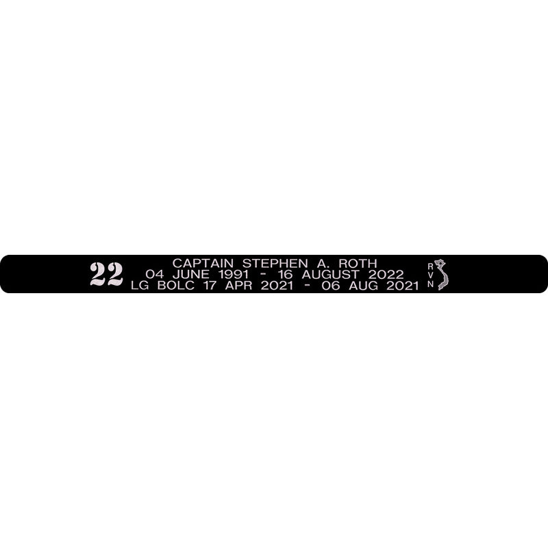 Memorial Bracelet: Captain Stephen A. Roth Memorial Bracelet – Bands of ...