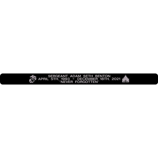 Sergeant Adam Seth Benton Memorial Bracelet