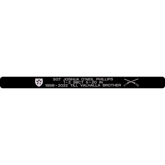 SGT Joshua O'Neil Phillips Memorial Bracelet