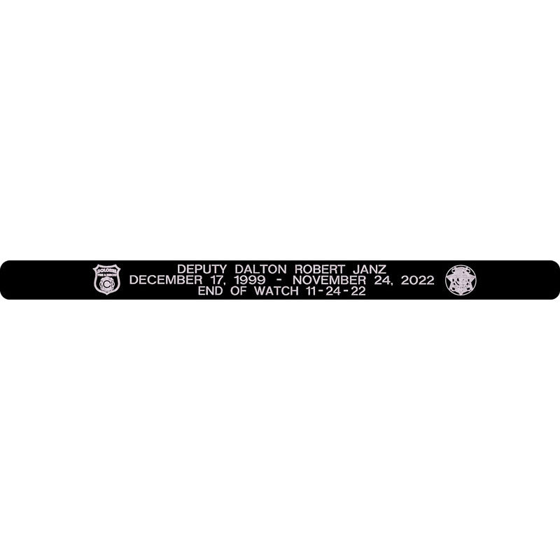 Deputy Dalton Robert Janz Memorial Bracelet