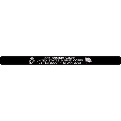 SGT Dominic Vance Memorial Bracelet