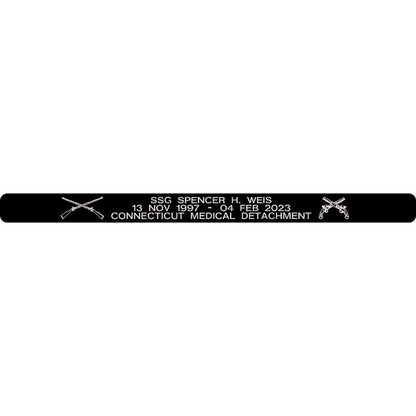 SSG Spencer H. Weis Memorial Bracelet