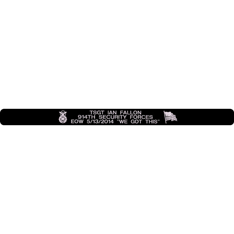 TSGT Ian Fallon Memorial Bracelet