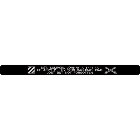 SGT. Johnny A. Lumpkin Memorial Bracelet