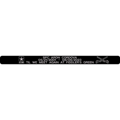 SPC Aron Cordova Memorial Bracelet