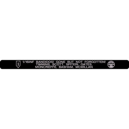 Bandidos Memorial Bracelet