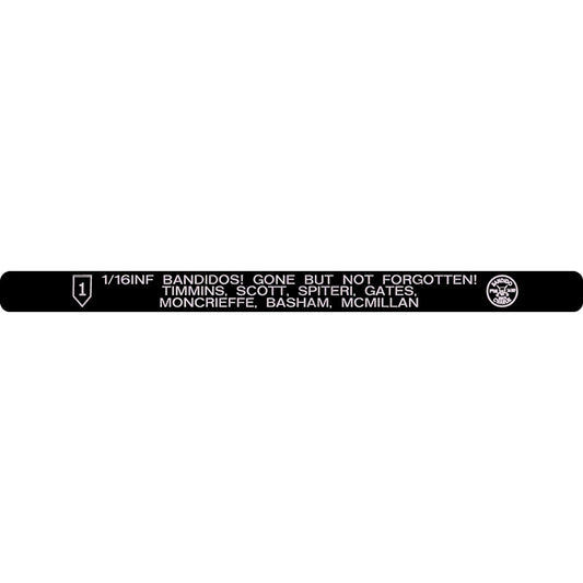 Bandidos Memorial Bracelet