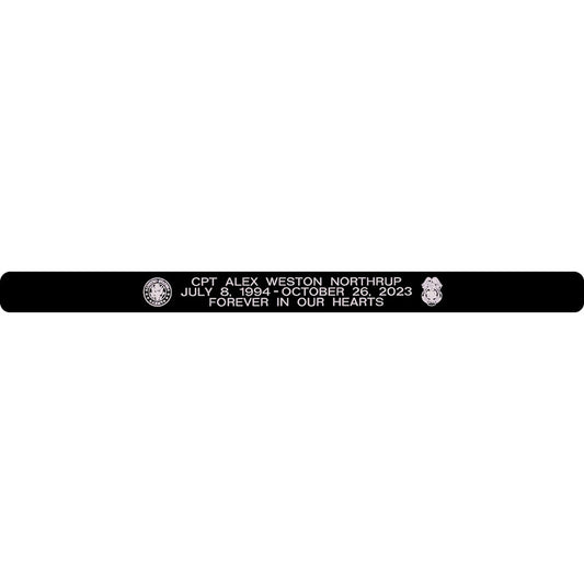 CPT Alex Weston Northrup Memorial Bracelet