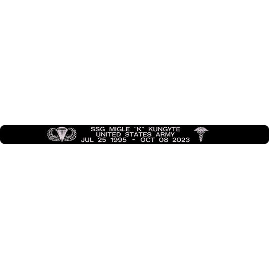 SSG Migle "K" Kungyte Memorial Bracelet