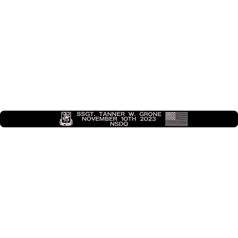SSGT. Tanner W. Grone Memorial Bracelet