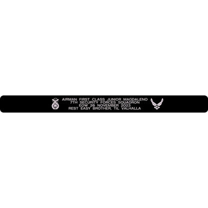 Airman First Class Junior Magdaleno Memorial Bracelet Style 2