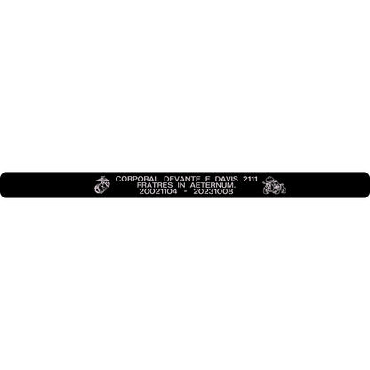 Corporal Devante E Davis Memorial Bracelet