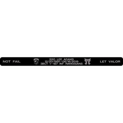 SSG Lee Adams Memorial Bracelet Style 2