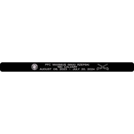 PFC Maximus (Max) Rzepski Memorial Bracelet