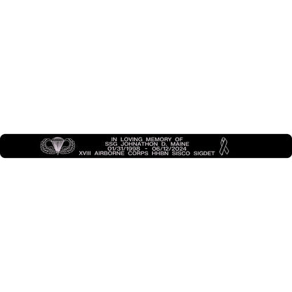 SSG Johnathon D. Maine Memorial Bracelet