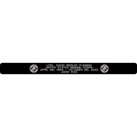 LCPL. David Wesley Fleming Memorial Bracelet