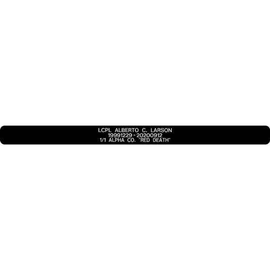 LCPL Alberto C. Larson Memorial Bracelets (EA)