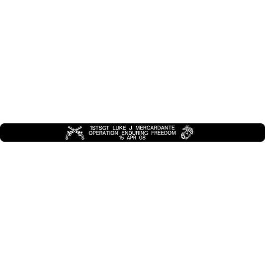 1stSgt Luke J Mercardante Memorial Bracelets (EA)