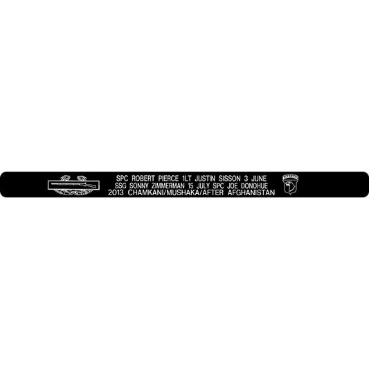 Pierce, Sisson, Zimmerman, Donohue Memorial Bracelet