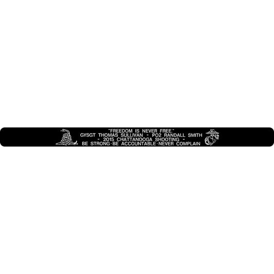 GySgt Thomas Sullivan and PO2 Randall Smith Memorial Bracelet 5/8"