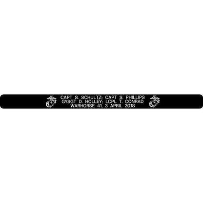 Schultz, Phillips, Holley, Conrad Memorial Bracelet