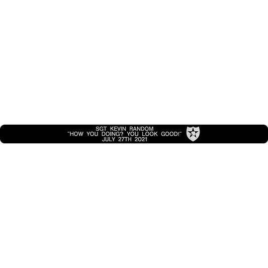 SGT Kevin Random Memorial Bracelet